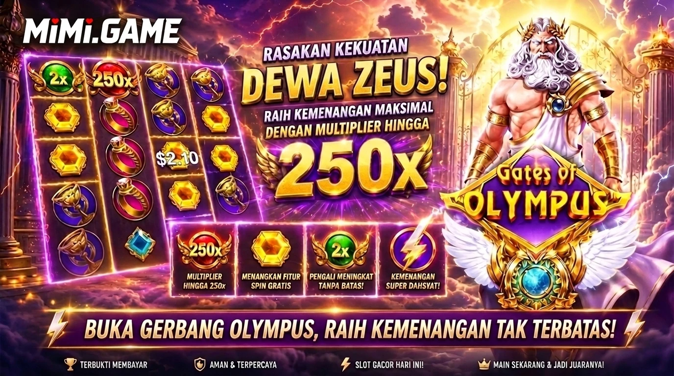 Kakek Zeus, Petir Keberuntungan Game Online Gates of Olympus