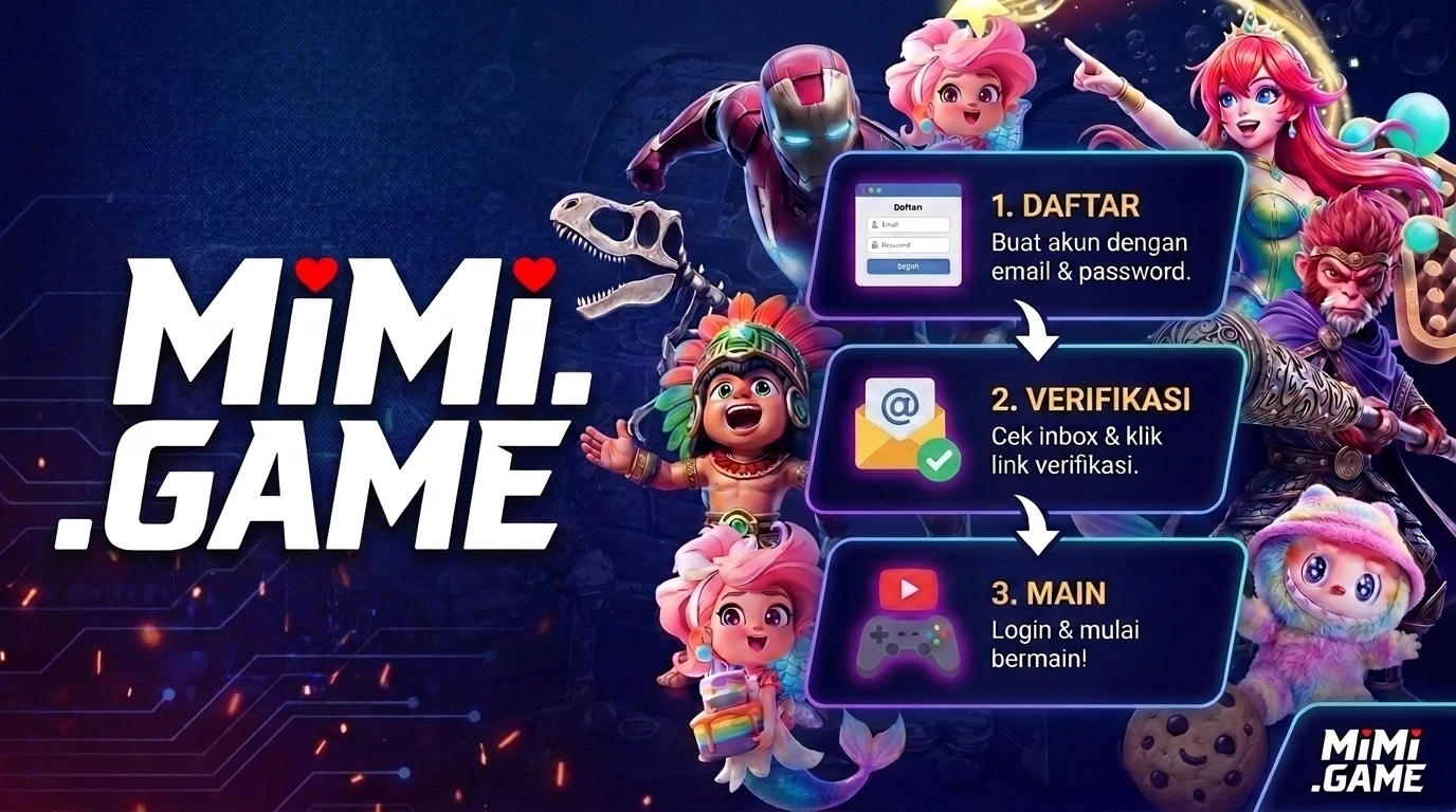 Panduan Lengkap Membuat Akun MIMIGAME Digital Games Online